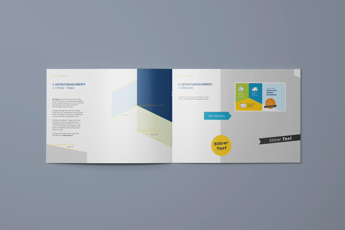 adressdruck Corporate Design Manual