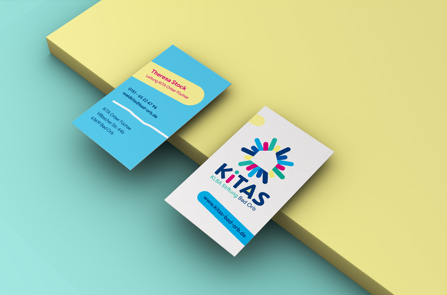 KLBA-Stiftung Visitenkarten Visitenkarten Abbildung