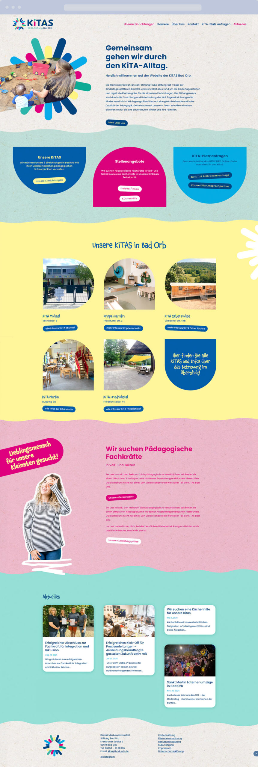 KLBA Stiftung WordPress Webdesign KLBA Stiftung WordPress Webdesign