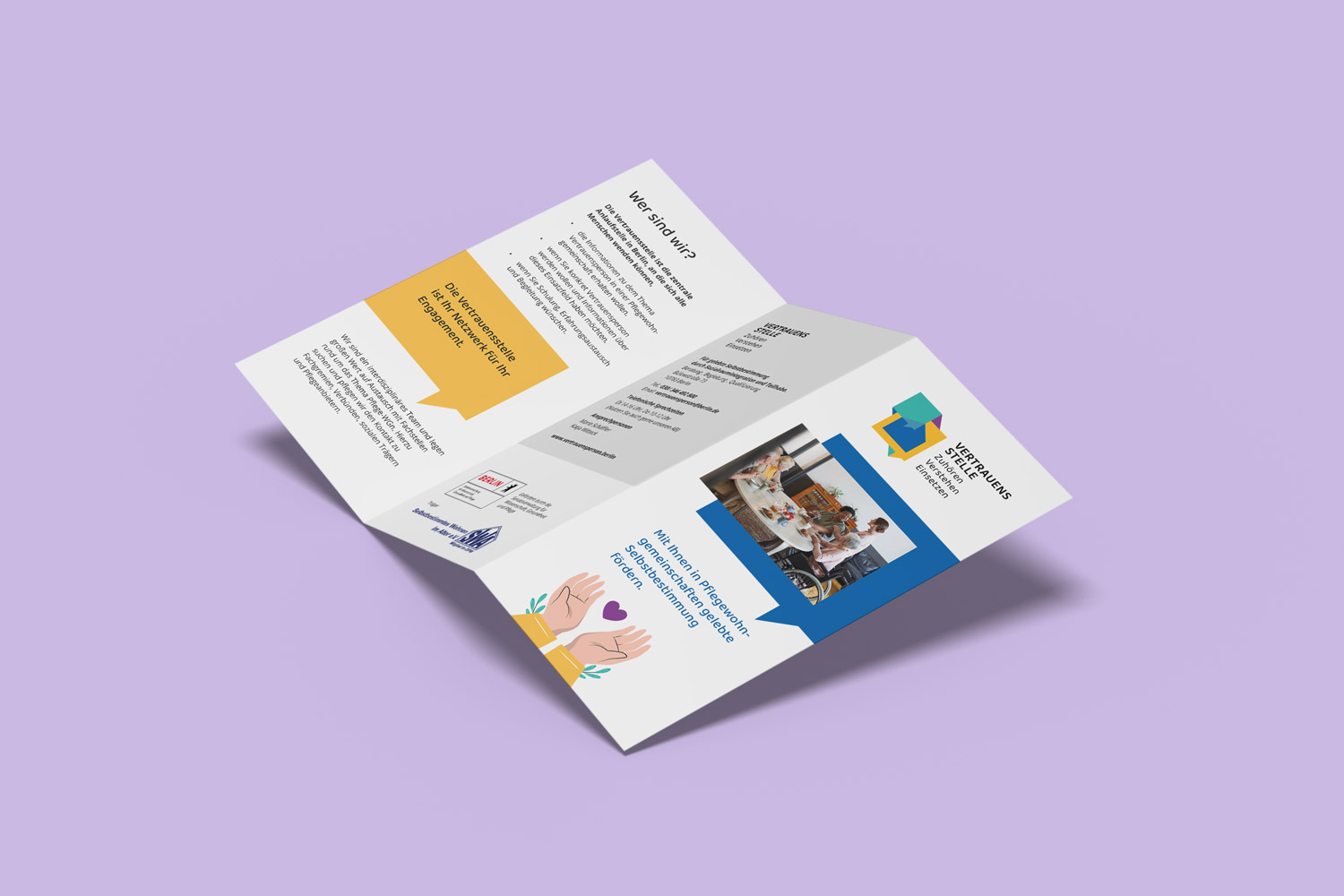 Beispielhafte Abbildung des Flyers